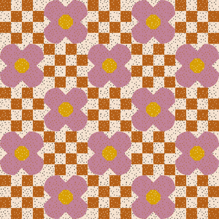 Mock-up a Poppin' Posies with any fabric